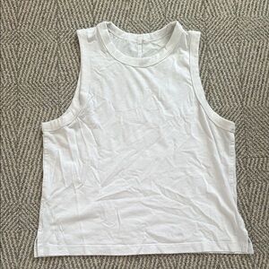 Lululemon Athletica white soft tank top